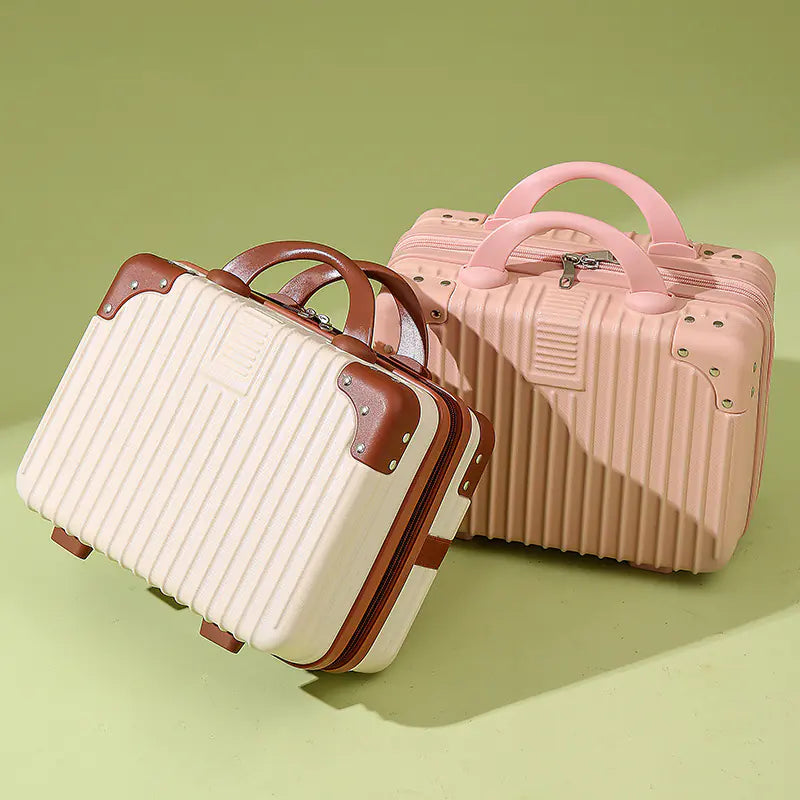 Vintage 14-Inch Mini Makeup Case
