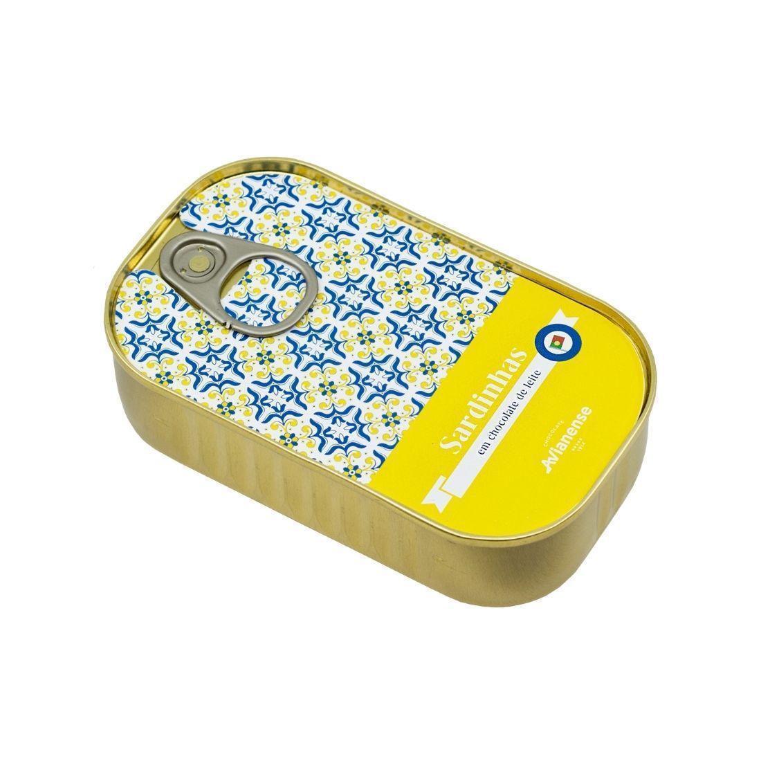 Milk Chocolate Sardines – Portuguese Yellow Tiles