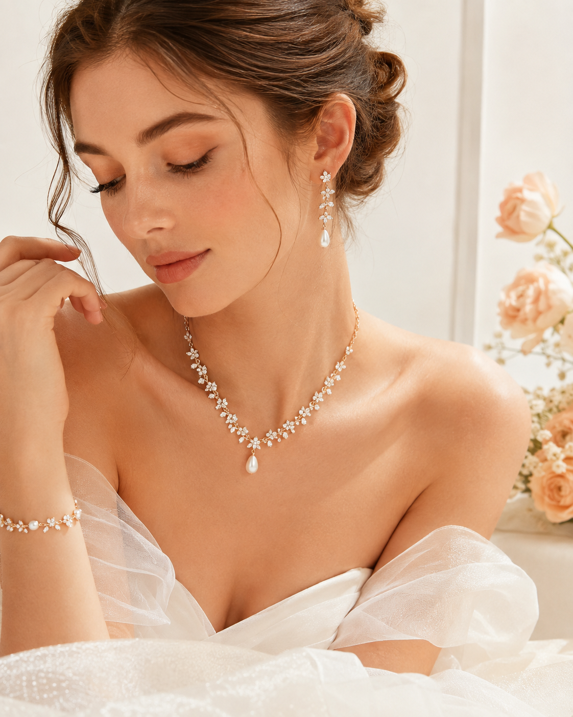 Orangette Bridal Jewelry