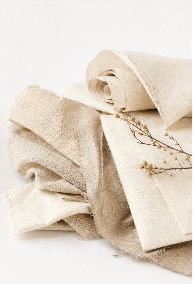 Orangette Raw Fabric