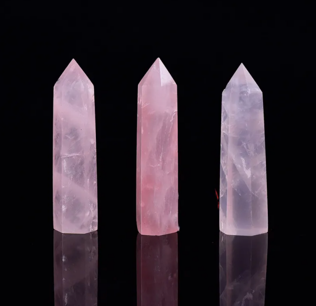 Six-Sided Crystal Energy Column
