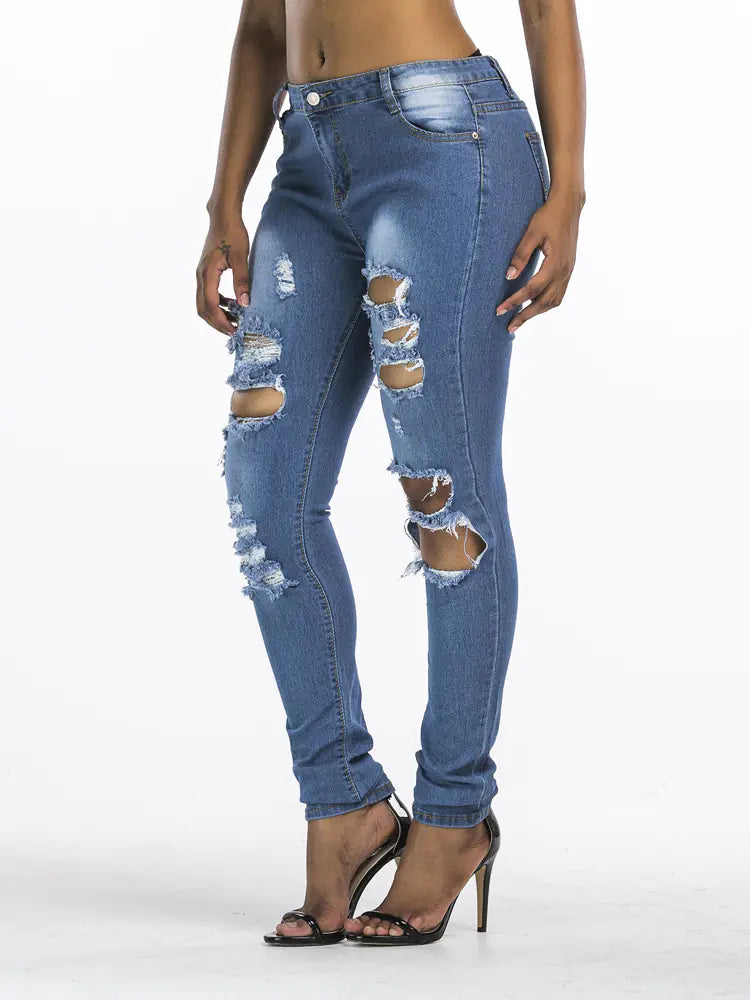 Plus Size Ripped Jeans for Women - Hot Models