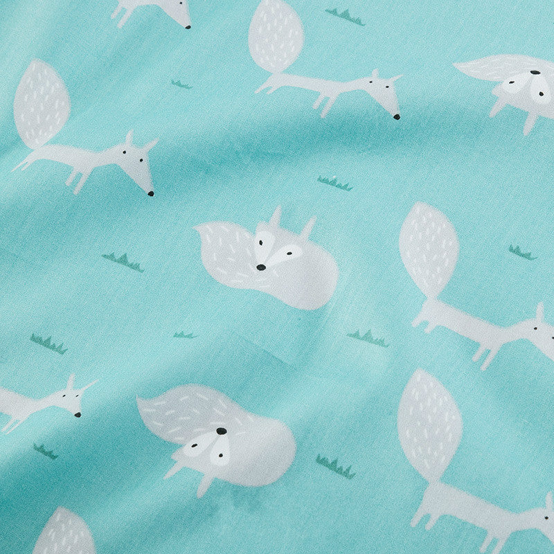 100% Cotton Twill Cartoon Print Fabric and Pillowcase