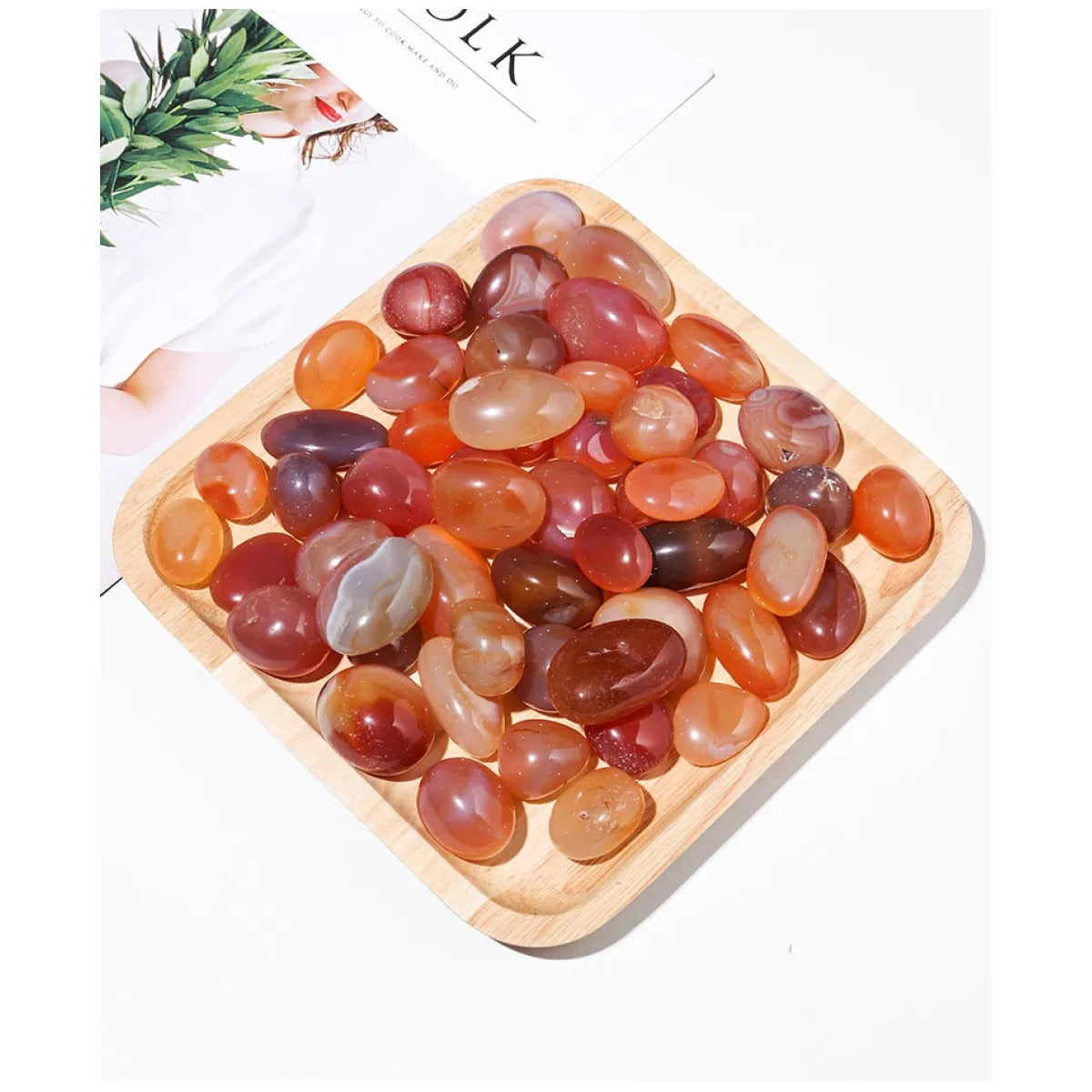 Crystal Polished Tumbled Stone Decorative Ornaments