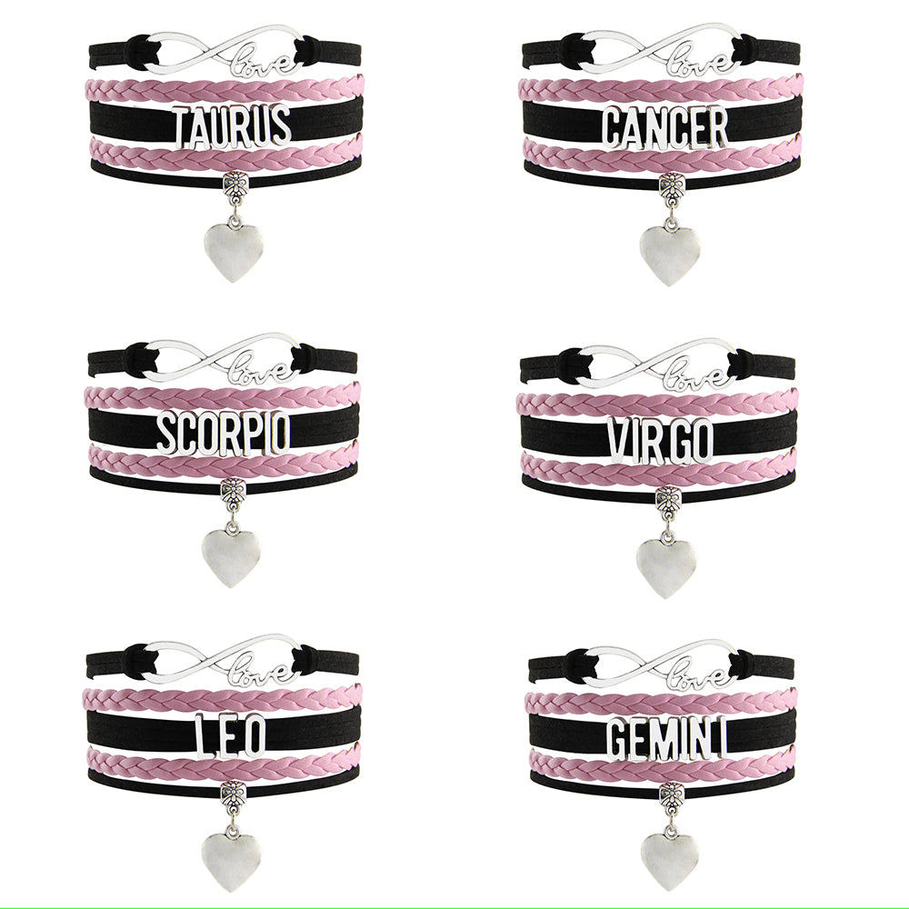 Woven Bracelet for All 12 Zodiac Signs