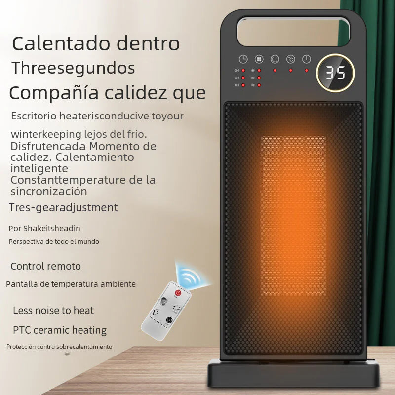 Remote Control Energy-Efficient Heater Fan (Vertical)