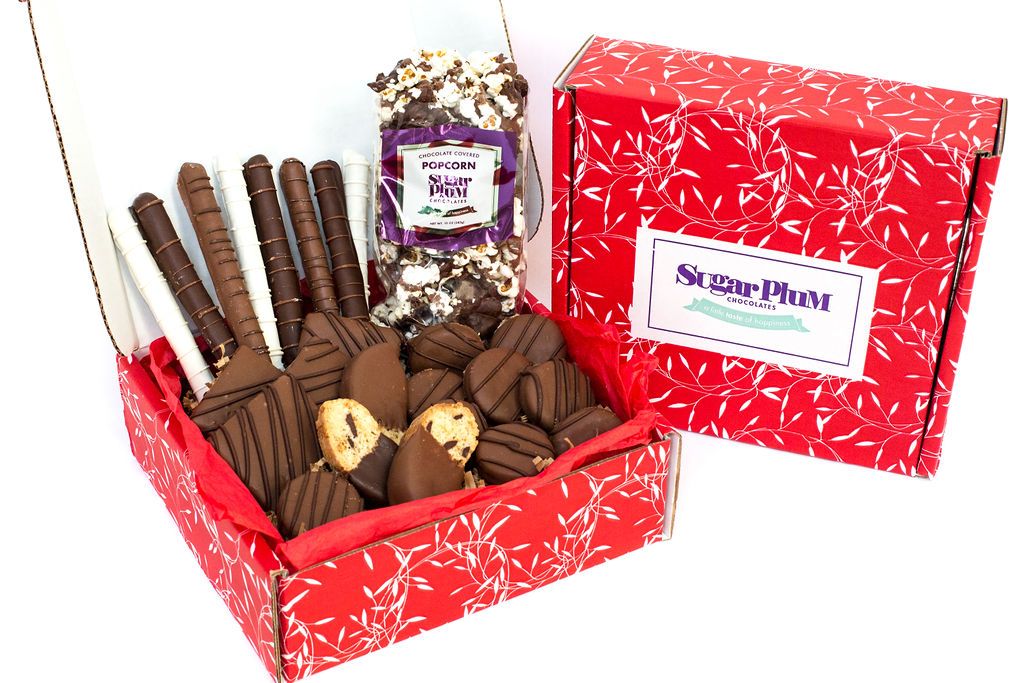 Gourmet Chocolate Eruption Gift Box – 26 Handcrafted Sweet & Salty