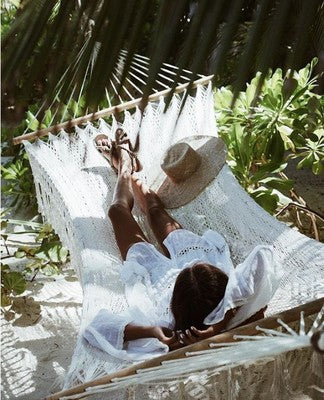 Lace Cutout Vacation Style Shirt and Beach Dress