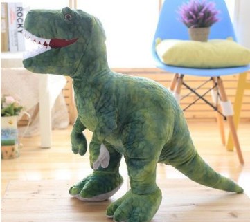 Plush Dinosaur Figures T-Rex Triceratops for Kids