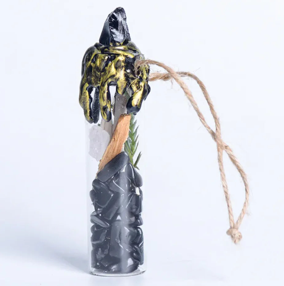 Seven-Color Rough Stone Drift Bottle