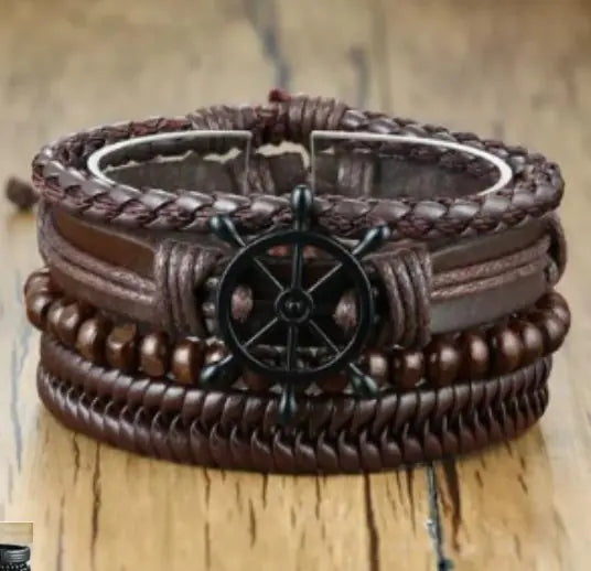 Men's Woven Bracelet Set - Braided Bracelet Collection