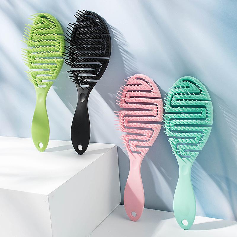 Hollow design massage comb