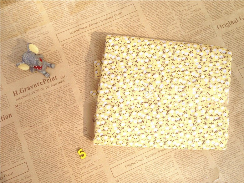 Floral Cotton Fabric with Small Print Design