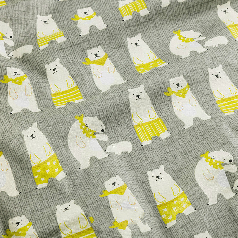 100% Cotton Twill Cartoon Print Fabric and Pillowcase