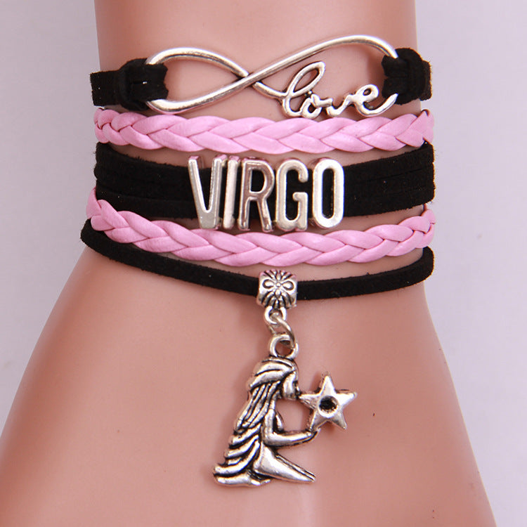 Woven Bracelet for All 12 Zodiac Signs