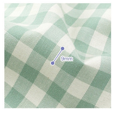 Linen Cotton Striped Plaid Fabric for DIY Projects
