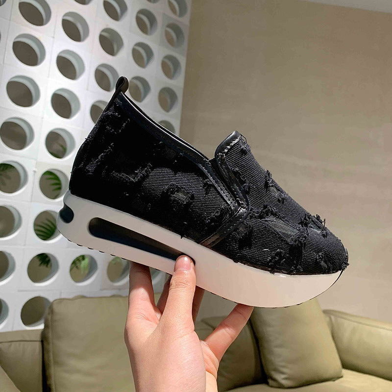 Breathable Women's Canvas Loafers for Summer Casual Wear