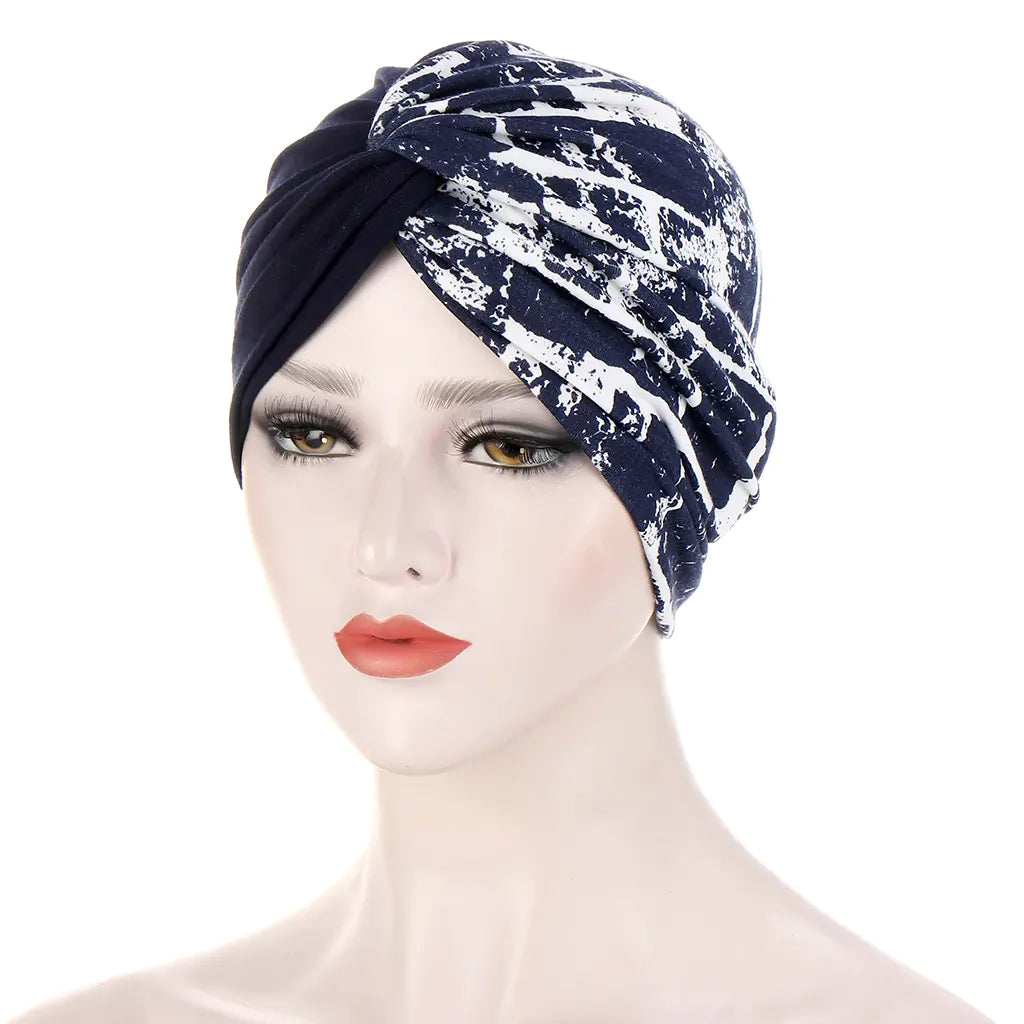 Double-Layer Turban Hat
