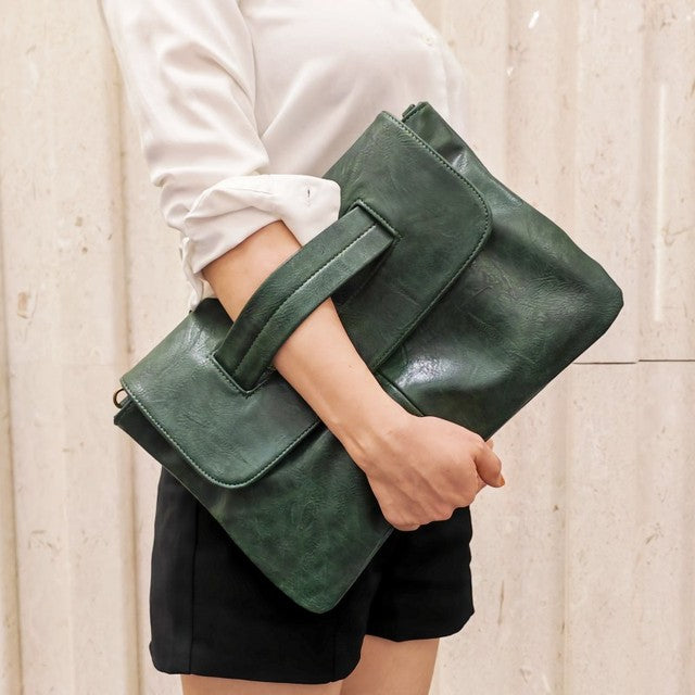 PU Leather Crossbody Clutch Bag for Women