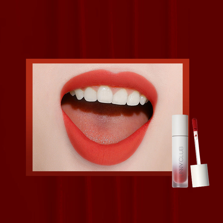 Long-Lasting Matte Velvet Lip Glaze for Students