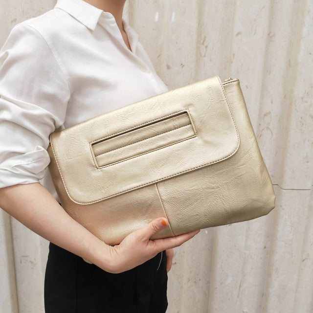 PU Leather Crossbody Clutch Bag for Women