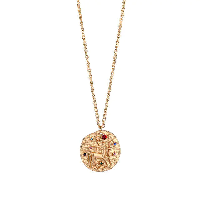 12 Zodiac Sign Necklaces and Pendants Collection