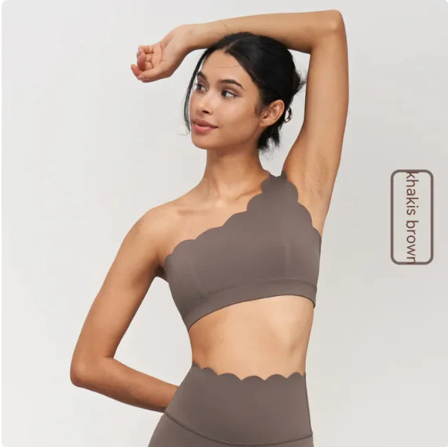 Ruffle Sports Bra