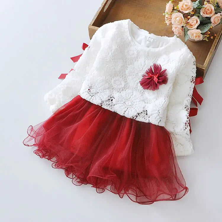 Girls' Long Sleeve Dress