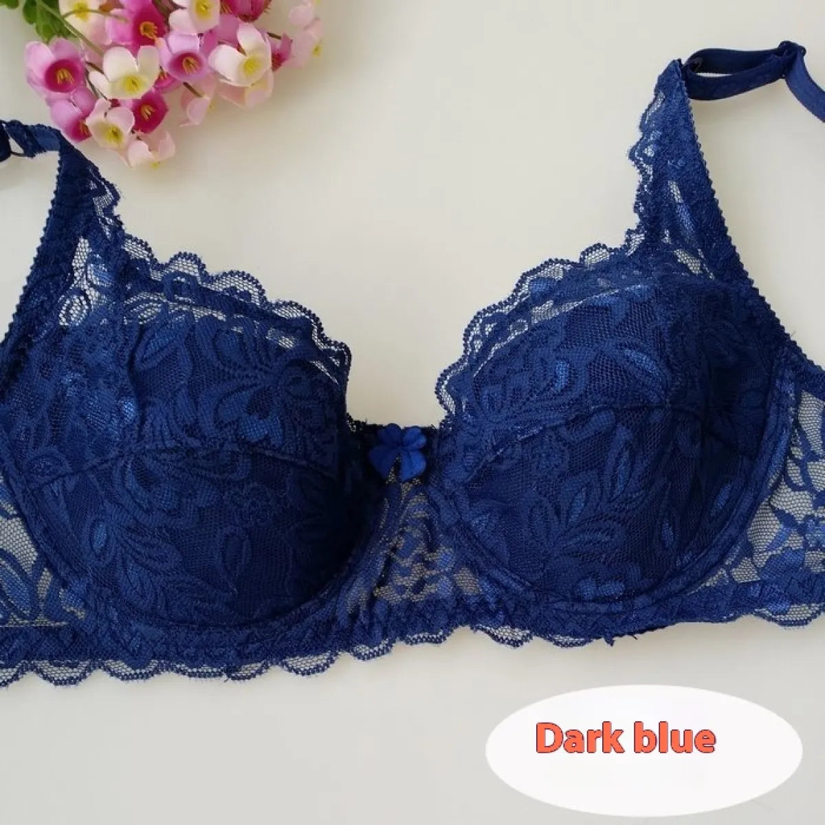 Breathable  Lace Push Up Bra Set