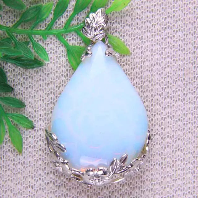 Tigereye Carnelian Teardrop Bead and Lapis Howlite Gem