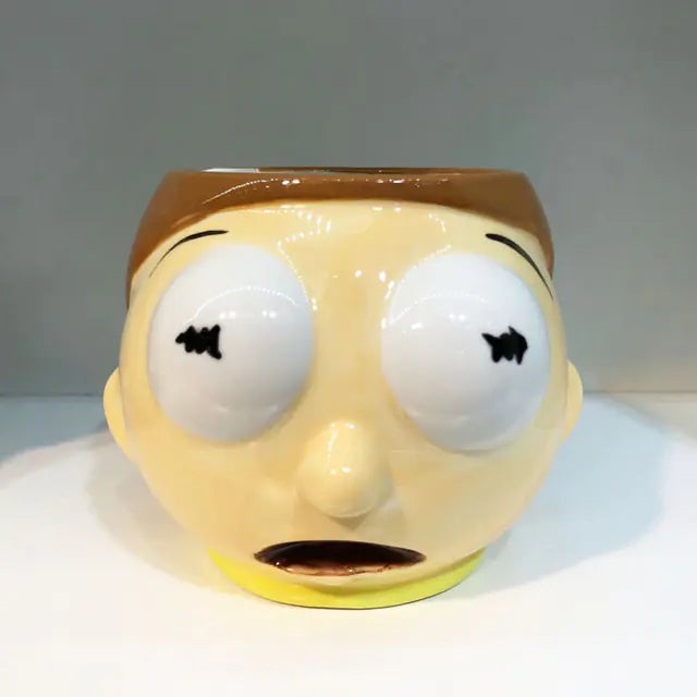 Rick and Morty 3D Large Capacity Ceramic Mugs