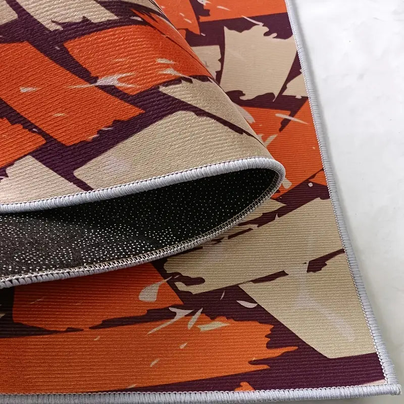 1pc Creative Geometric Illusion Carpet for Home Decor