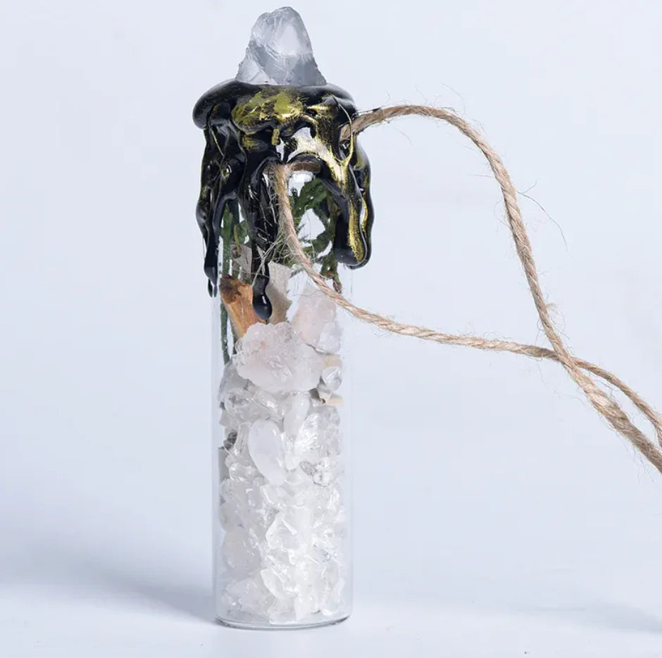 Seven-Color Rough Stone Drift Bottle