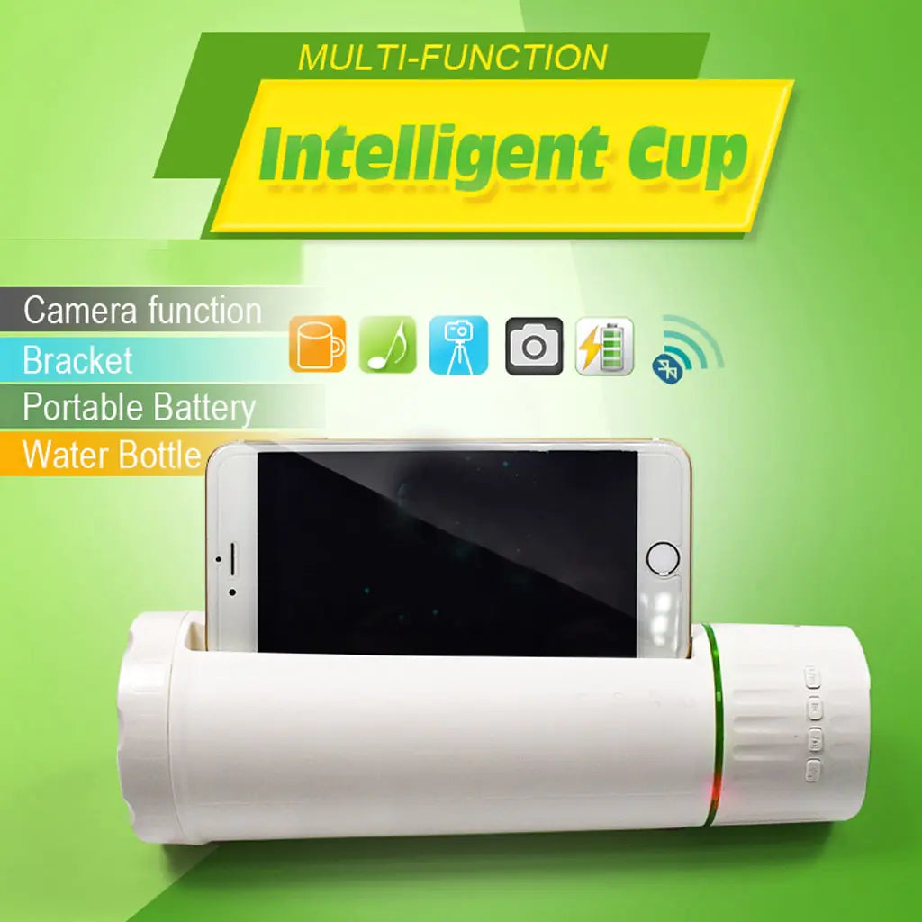 Smart Bluetooth Speaker Water Cup with Selfie Function