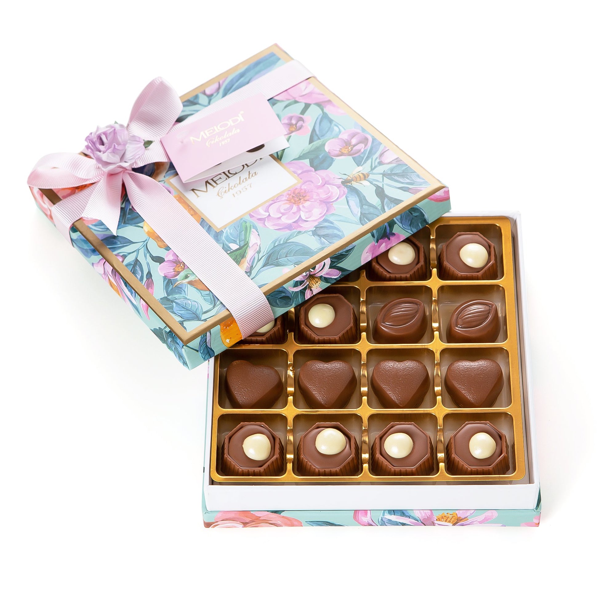 Assorted Chocolate Candy Truffles Signature Gift Box