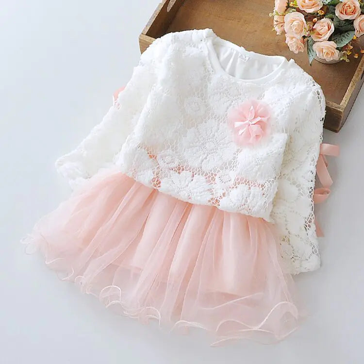 Girls' Long Sleeve Dress