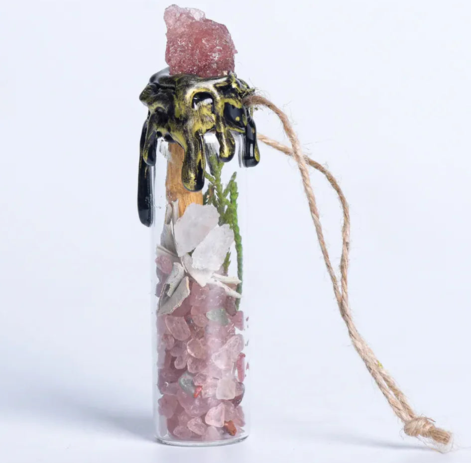 Seven-Color Rough Stone Drift Bottle