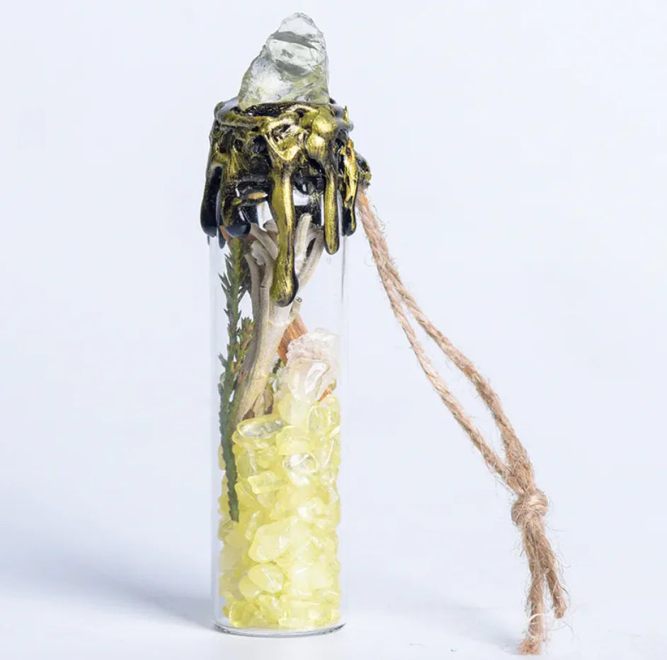 Seven-Color Rough Stone Drift Bottle