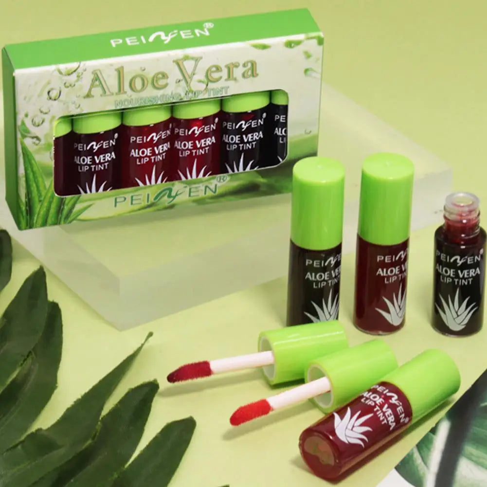 6 Color Lip Tint Stain Set