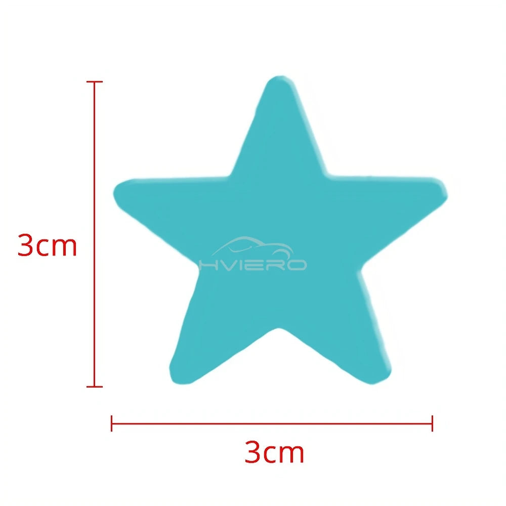 50X Glowing 3D Stars Glow in Dark on Wall Stickers