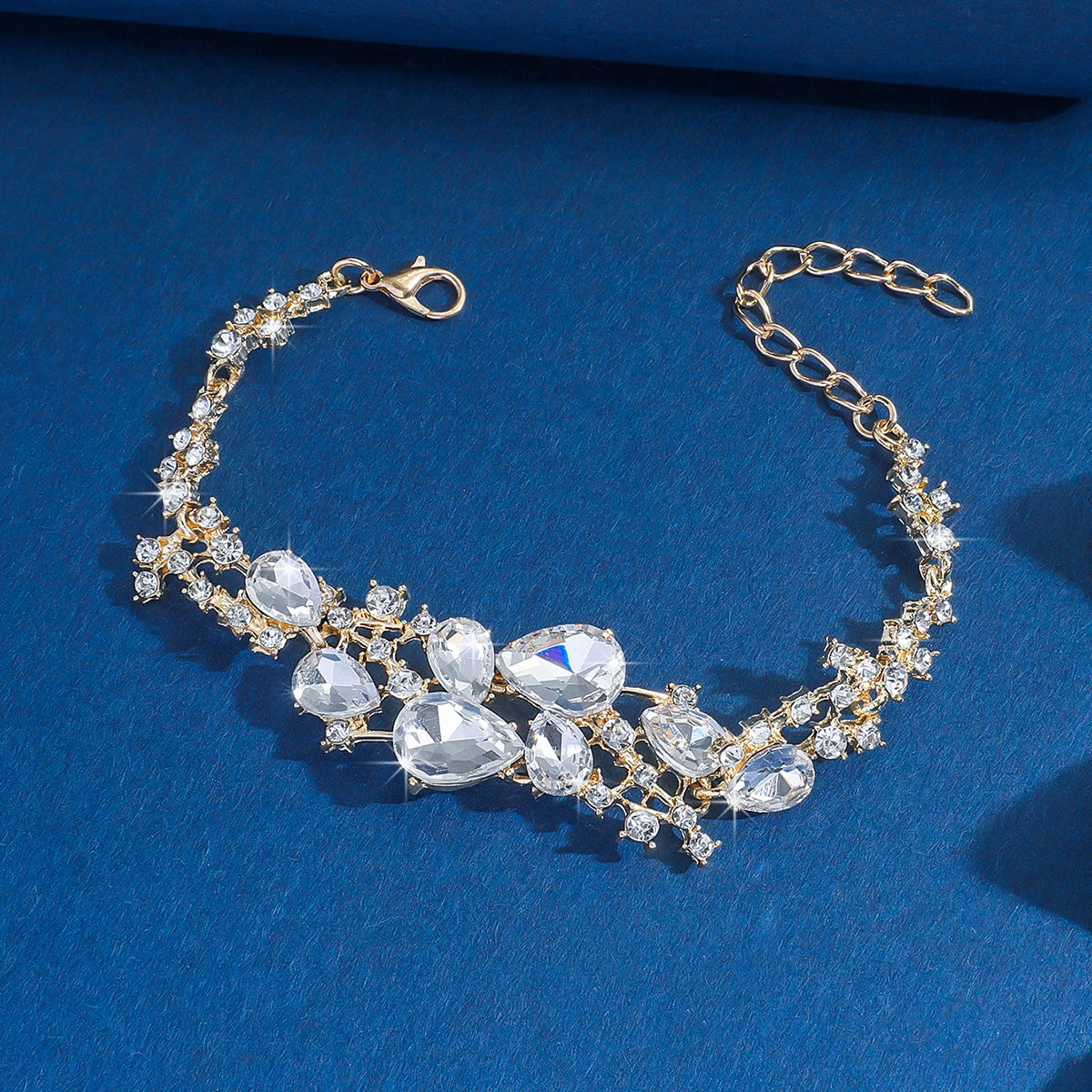 Elegant Bridal Crystal Bracelet