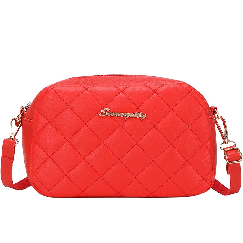 Tassel Small Messenger Bag For Women 2024 Trend Lingge Embroidery Camera Female Shoulder Bag Fashion Chain Ladies Crossbody Bags
