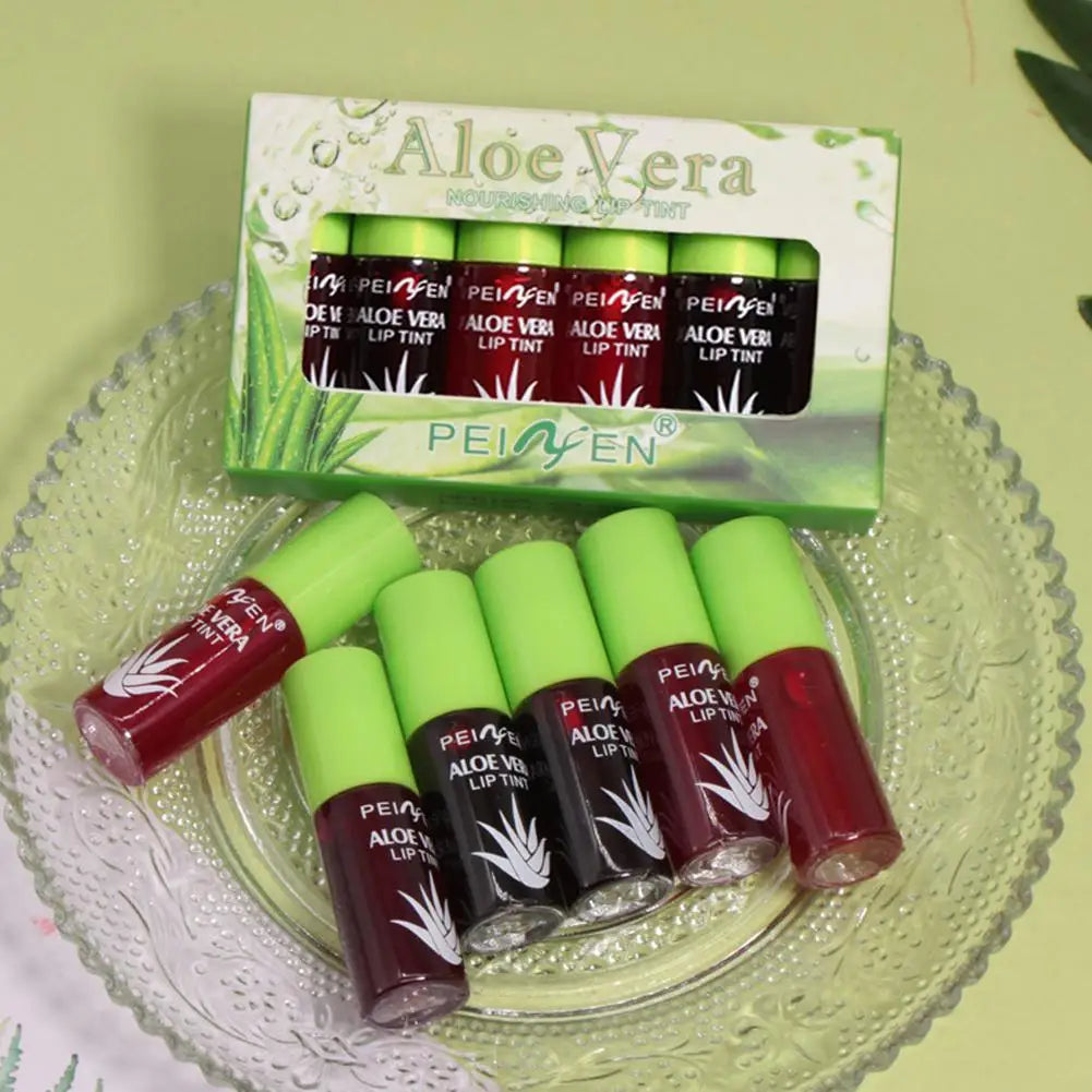 6 Color Lip Tint Stain Set