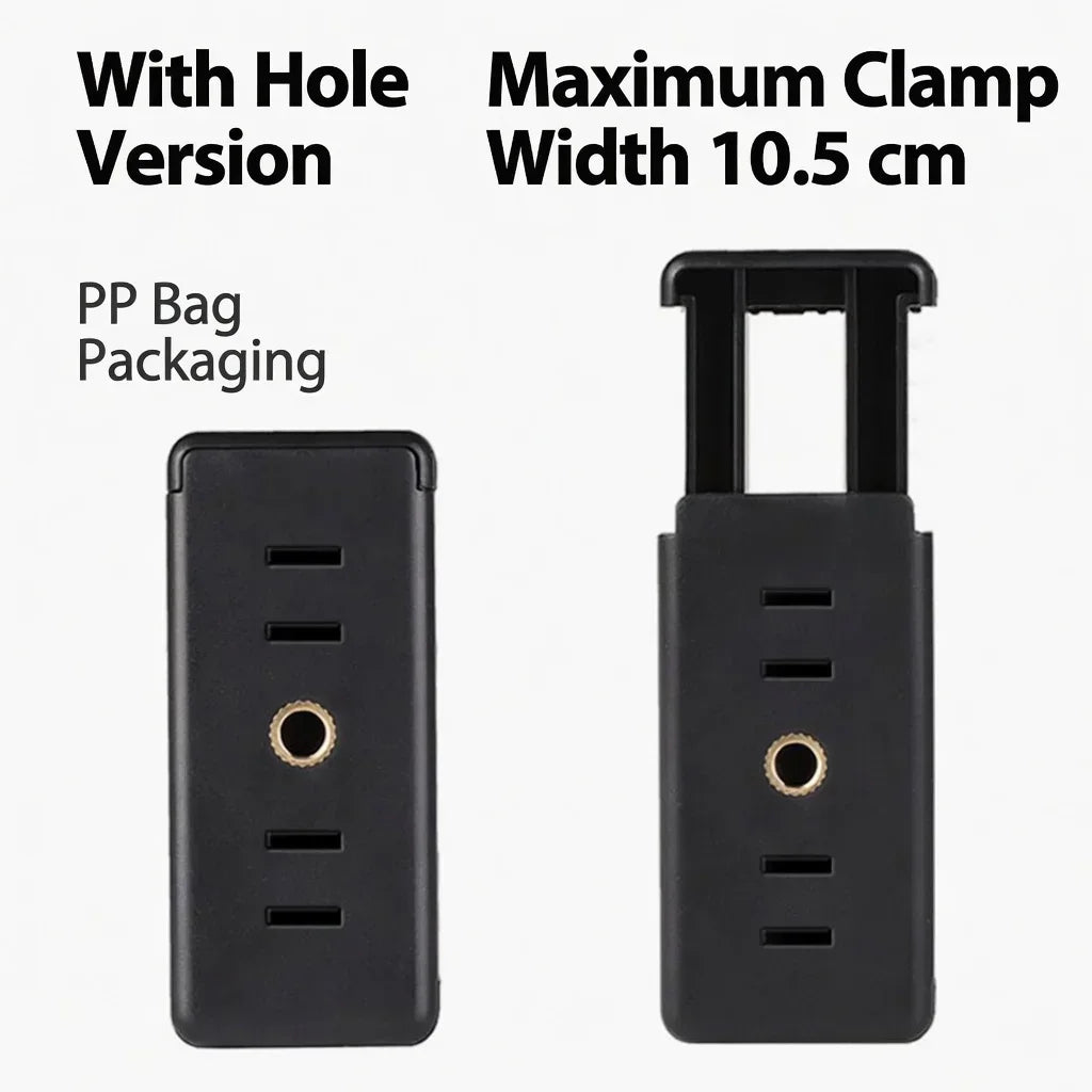 KVANNO Universal Phone Tripod Mount 1/4'' Screw