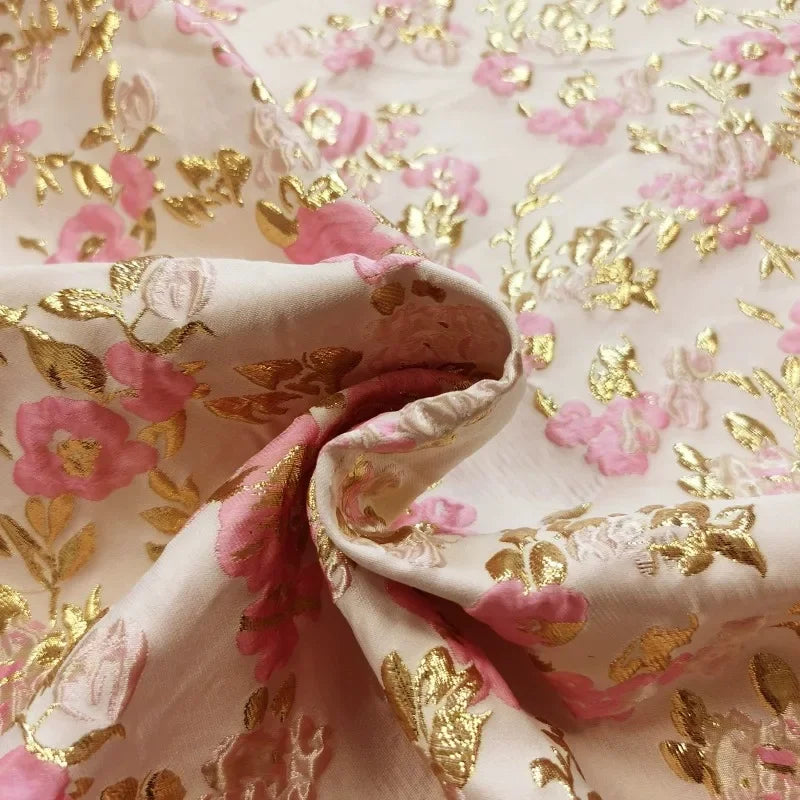 Three-dimensional Gold Silk Jacquard