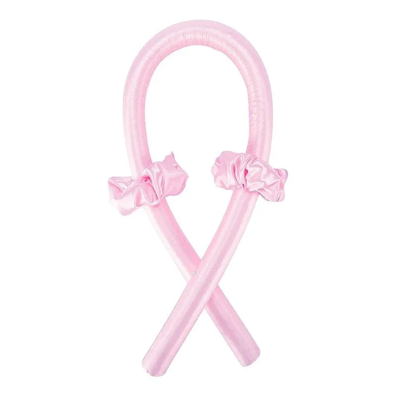 Silk Heatless Curling Headband – No-Heat Overnight Hair Rollers for Effortless Waves