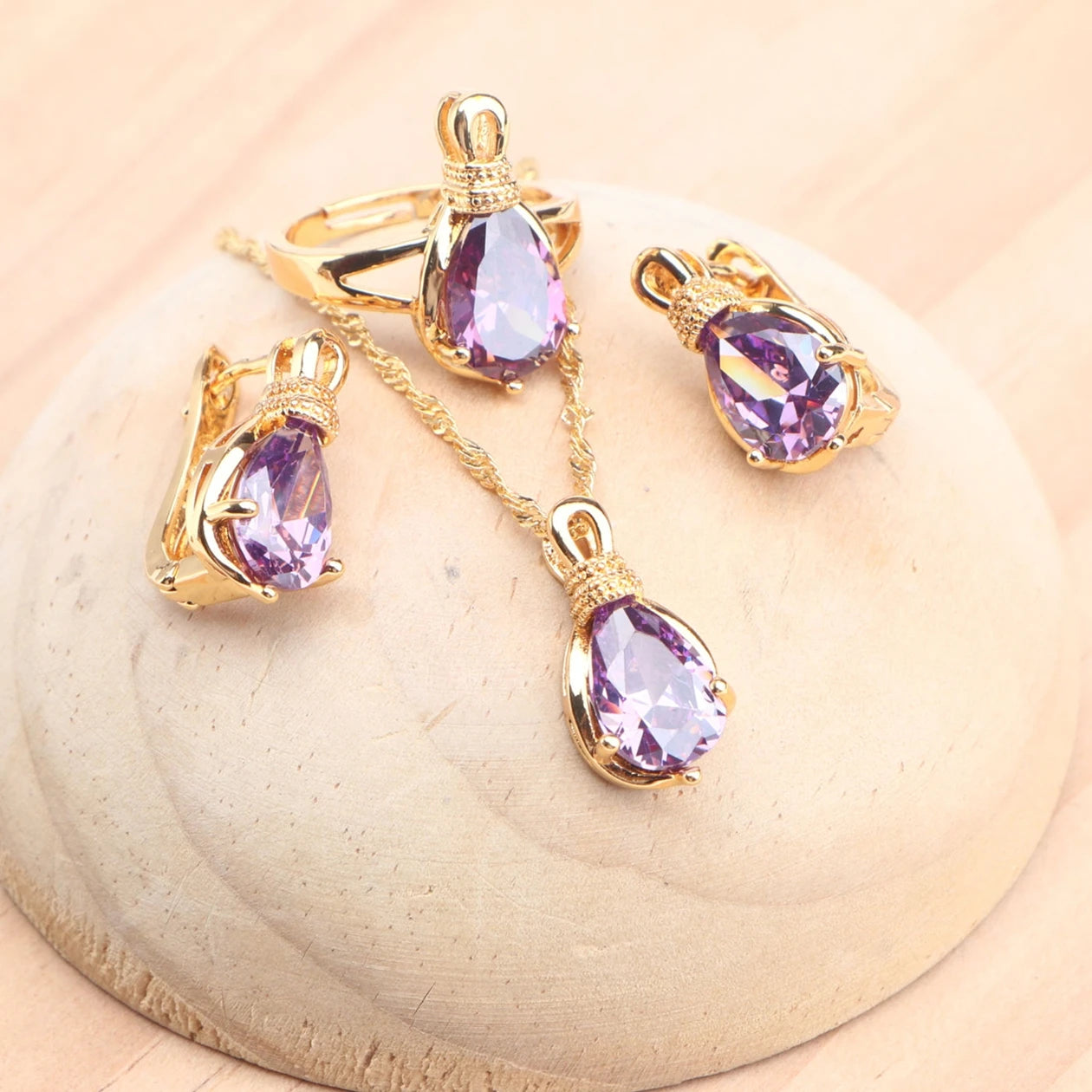 Bridal Stone Jewelry Sets