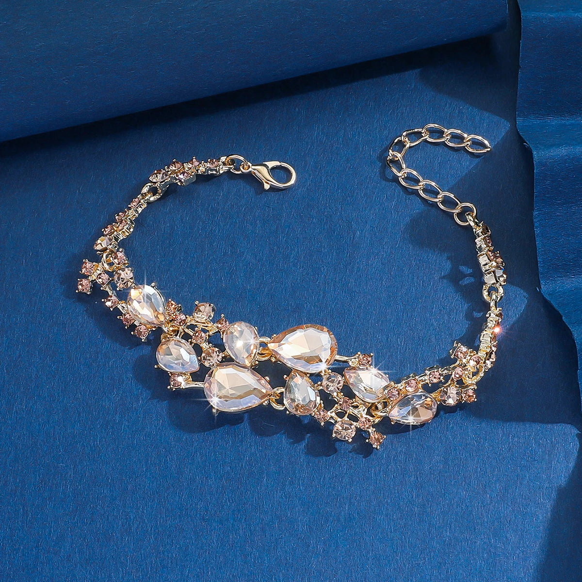 Elegant Bridal Crystal Bracelet