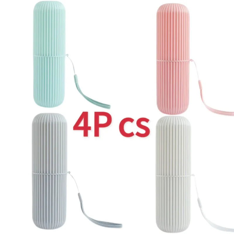 Portable Travel Toothpaste Toothbrush Protector Case