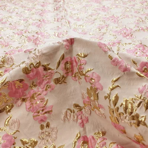 Three-dimensional Gold Silk Jacquard